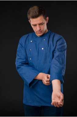 Китель для Шефа "Denim-blue"