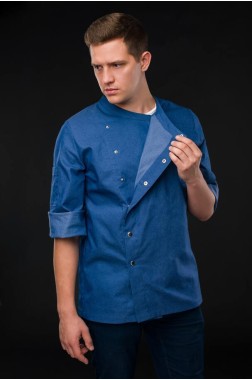 Китель для Шефа "Denim-blue"