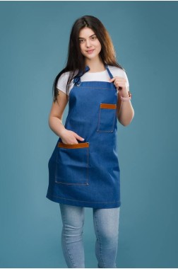 Фартух для Офіціанта "Den-blue"