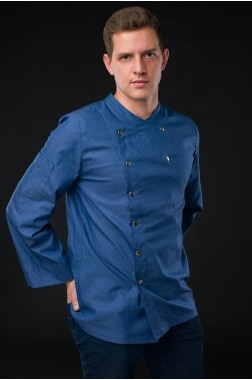 Китель для Шефа "Denim-blue"