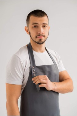 Фартух для офіціанта "Basic-grey"