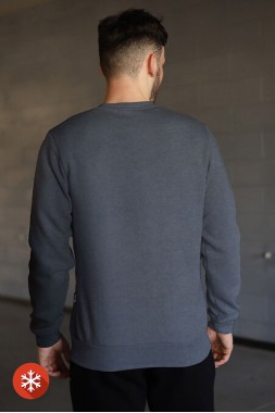 Світшот чоловічий "Basic Space-gray"