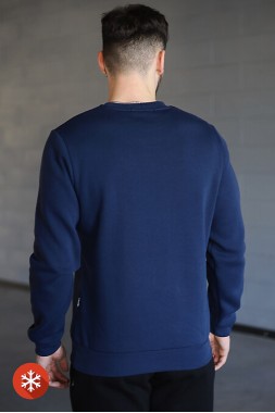 Світшот базовий "Basic Navy-blue"