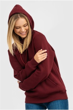Худі жіноче "Premium-marsala"