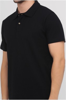 Поло чоловіче чорне "Premium-black"