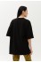 Оверсайз футболка жіноча "Oversize-black"