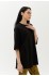 Оверсайз футболка жіноча "Oversize-black"