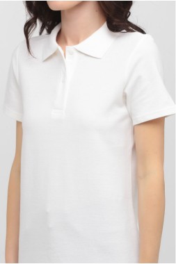 Жіноче поло "Premium-white"
