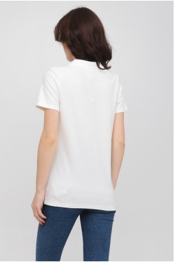 Жіноче поло "Premium-white"