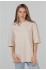 Оверсайз футболка жіноча “Oversize-beige”