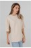Оверсайз футболка жіноча “Oversize-beige”