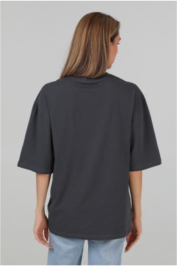 Оверсайз футболка жіноча "Oversize-gray"